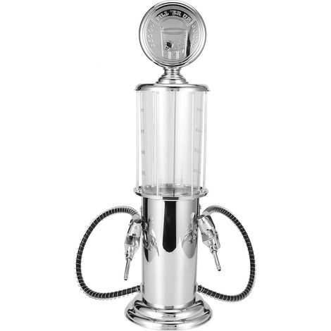 Distributeur De Boissons - Réservoir Hermétique 5 L - Double Pulvérisateur - Pour Vin Bière Whisky Soda - Usage Bar Maison Événement - 1 Pièce (1/5)