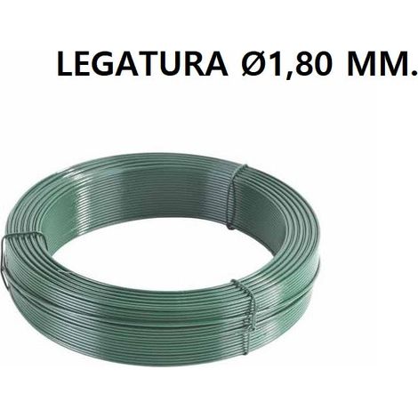 Draht zum Befestigen von verzinkten und plastischen Netzwerken 100 Meter - Filo Legatura