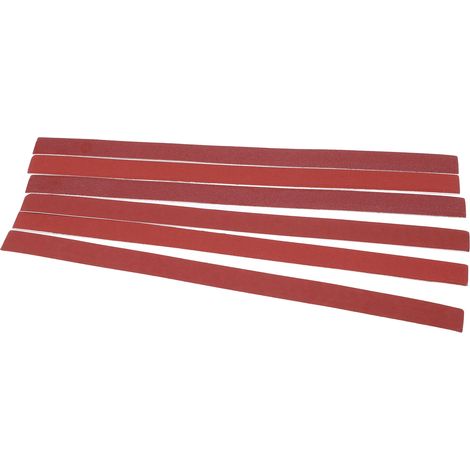 6 Bandes Abrasives pour Luth, Papier de Verre pour Nivellement des Frettes de Guitare, Outils de Ponçage (1/5)