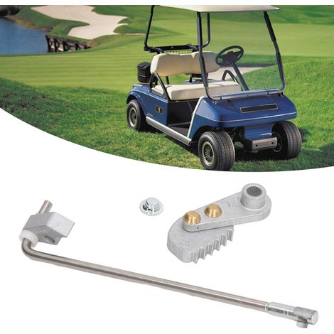 Aluminium-Feststellbremsenschloss-Set für Club Car DS und Carryall G&E ab Baujahr 1995. (1/5)