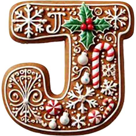 Ornement Lettre - Décoration Arbre De Noël Personnalisée - Flocon De Neige Avec Initiale - Alphabet 26 Lettres - Lot Unique (1/3)