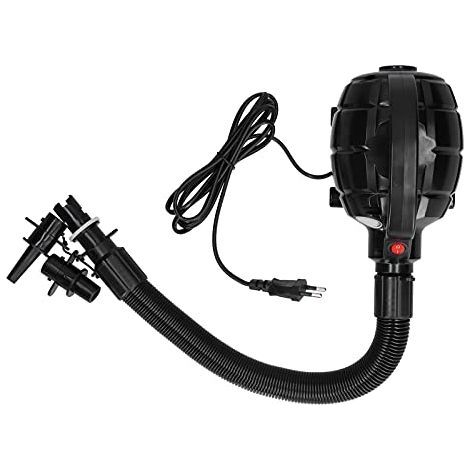 Pompe à air JZ-505, 17 000 Pa, 600 W, multifonctionnelle, haute pression, pour matelas pneumatiques (norme européenne (AC 220-240 V)) (1/5)
