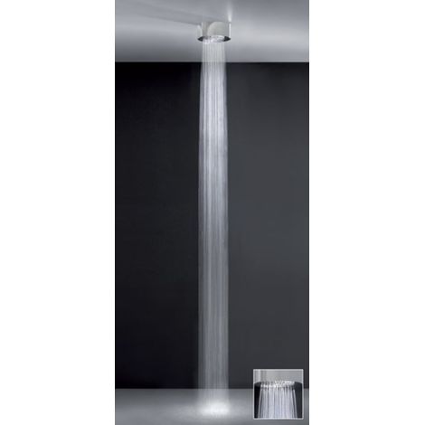 Gessi Segni, douche de tête Tondo version 90 mm pour montage au