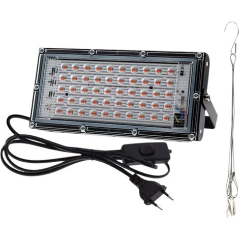 1 Lampe de croissance LED 300 W spectre complet UV IR étanche IP66 pour serre tente hydroponie (1/5)