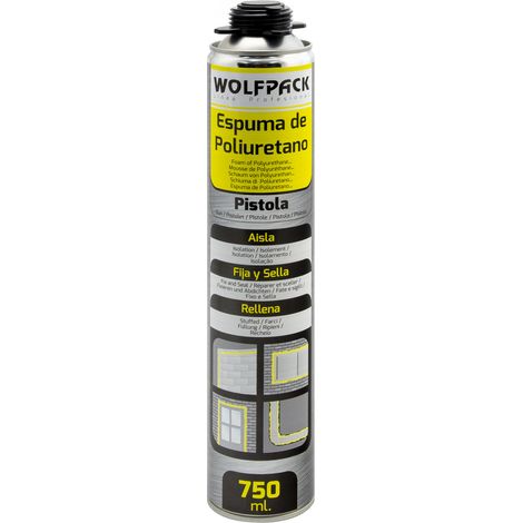 Espuma Poliuretano 750 Ml.Para Pistola. Pistola, Espuma Impermeabilizante Pistola, Espuma Tapagrietas