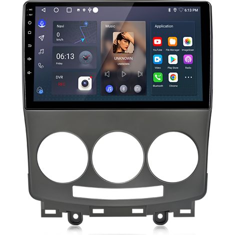 Autoradio Hexinex Pour Mazda 5 2005-2010 Android 14 CarPlay 2+64GB (1/5)