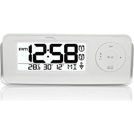 TechnoLine, Radio-sveglia LED (L x H x D) 188 x 80 x 50 mm (1/4)