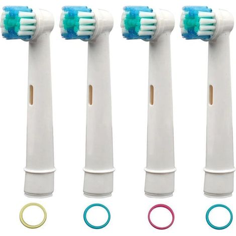 Têtes de brosse à dents compatibles Oral-B - Lot de 4 (1/2)