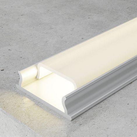 Profilé aluminium flexible - 2 mètres Aluminium - Ledme - LM3737 (1/3)