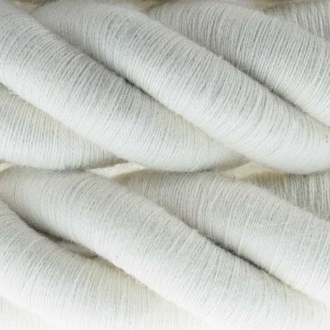 Corde 3XL, câble électrique 3x0,75. Revêtement en coton brut. Diamètre 30mm. (1/4)