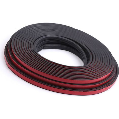 Burlete adhesivo de goma de 5 m para puertas de coche - Burlete universal para puertas de coche, burlete adhesivo de goma para puertas y ventanas de coche, insonorización de coche, universal (1/4)