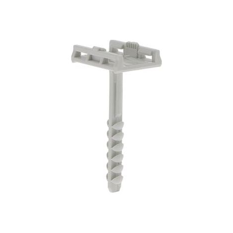 cheville support pour collier inter-connectable - 6 x 25 mm - boite de 100 - bizline 300460