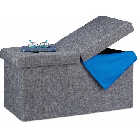 Storage bench with hinged lid (1/5)