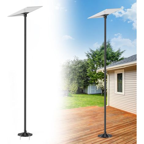 Kit de montage Gen 3, Poteau de sol de 2,3 m Gen 3 avec adaptateur de tuyau, Kit de montage sur poteau pour jardin extérieur (1/5)