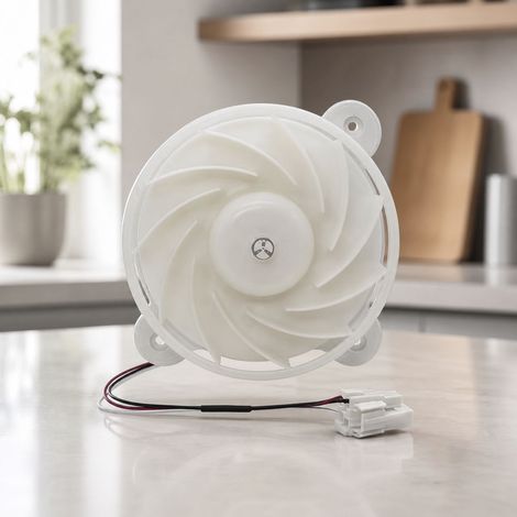 Moteur ventilateur évaporateur 12V 2,5W 1870RPM Plastique renforcé 10cm pour réfrigérateur Samsung Particulier (1/5)