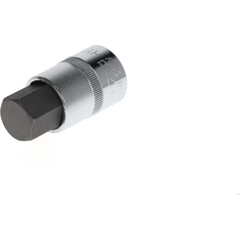 Douille tournevis embout 6 pans, Taille 19 mm, 1/2" 12,5 mm, Douille tournevis, Outil, Acier (1/5)