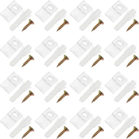 Vaguelly Jeux de Clips Support pour Espejos Diseño Simple Color (1/5)