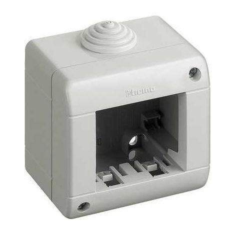 25402 Carcasa IP40 2 Módulos Matix Gris