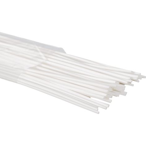 Schrumpfschlauch 2,4mm - white - 50 Stück (1/2)
