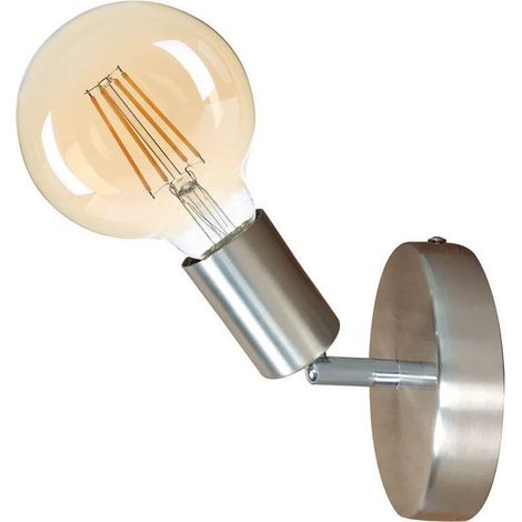 Faretto da soffitto Kestila Serie E27 Nickel