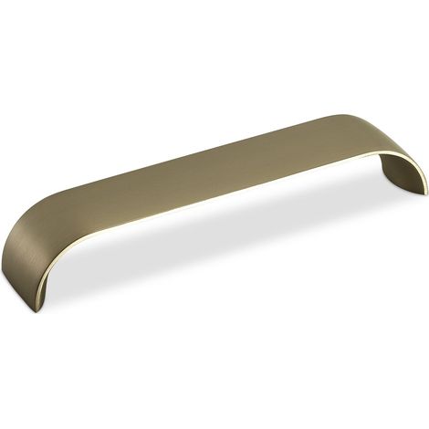 Bügelgriff DAO BA 160 mm Aluminium Edelstahloptik matt (1/3)