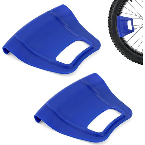 2pcs Protections Jante Changement Pneu, Durables en Plastique Protection Jante Changement Roue Accessoires de Remplacement de Roues pour Voitures SUV Motos et Vélos (1/5)