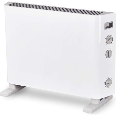 Termoconvettore da Terra modello Turbo Potenza 2000 WATT Colore Bianco (1/2)