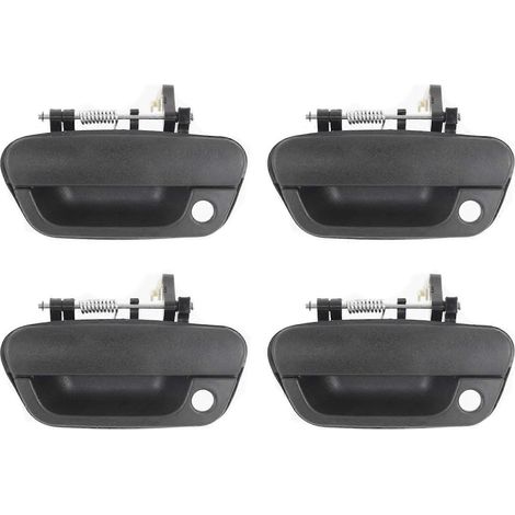 Satz mit 4 vorderen linken Außentürgriffen für Chevrolet Spark 2013-2015, schwarz, Teilenummer 95987921 (1/5)