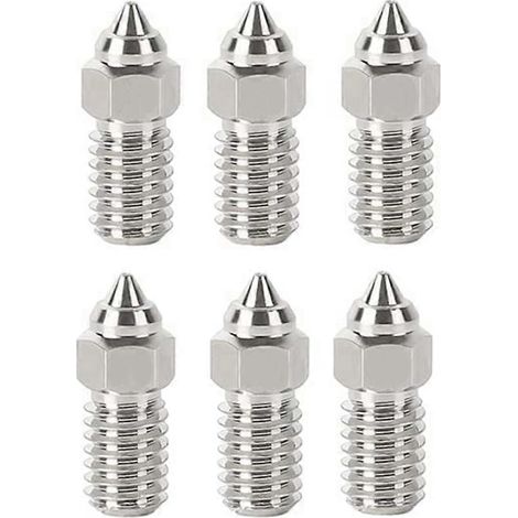 Boquilla de extrusora de alta velocidad para Ender 3 V3 SE, 3 boquillas de 0,4 mm + 3 boquillas de 0,6 mm, para impresora Ender 3 V3 SE.