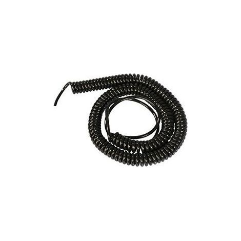 Câble spirale 3 m pour motorisation de portail – 3 fils pour installation Axroll RTS – Compatible avec Somfy