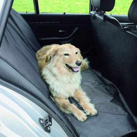 Nobby – Couverture de protection pour voiture pour chiens – Noire, 145 x 212 cm, nylon