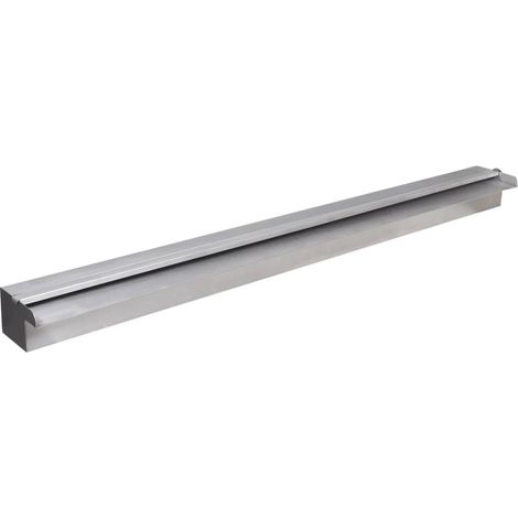 INLIFE Lame d'eau rectangulaire à LED 90 cm en acier inoxydable pour piscine (1/5)