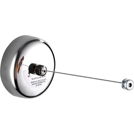 1 pièce corde à linge rétractable, corde en nylon réglable et résistante, longueur 2,8 m, installation murale facile, séchage pratique (1/5)