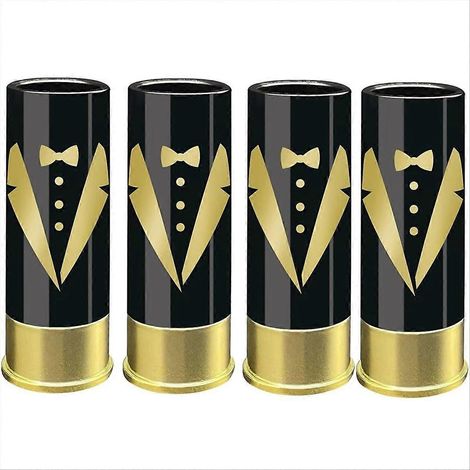 Set mit 4 Tequilagläsern, Größe 12, ideal für Trauzeugen. (1/5)