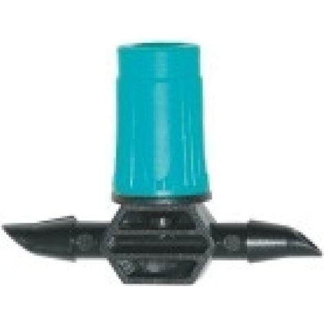 Gotero Micro Riego 4Mm Ajustable Natuur Negro/Verde Nt104454 10 Pz (1/3)