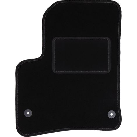 Siège conducteur noir mat pour : Volkswagen Touareg I SUV (2002-2010) (1/5)