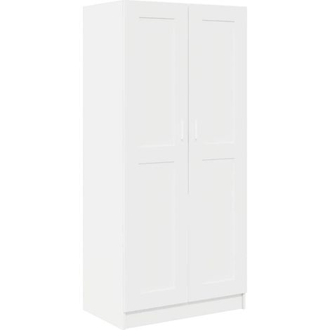 Maison Exclusive - Kleiderschrank Weiß 82,5x51,5x180 cm Holzwerks (1/5)