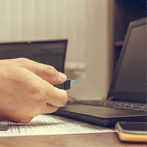 Lecteur d'empreintes digitales USB FIDO U2F pour une identification rapide des clés de sécurité mini-lecteur d'empreintes digitales anti-usurpation Windows Hello (1/5)