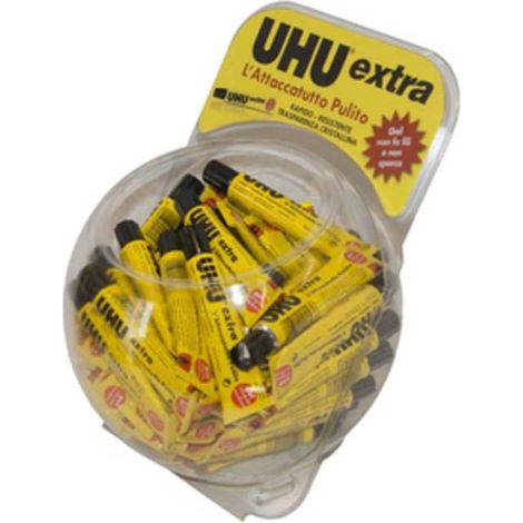 20 x COLLA UHU ATTACCATUTTO EXTRA TUBETTO 20 ML