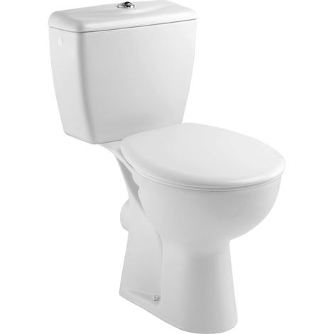 SET WC A TERRA EOLIA SH alimentazione laterale Bianco - JACOB DELAFON - E0403-00 (1/2)