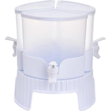 Auslaufsicherer Saftspender für den Kühlschrank – Ideal zum Frischhalten von Getränken, Tee und Wasser (1/5)