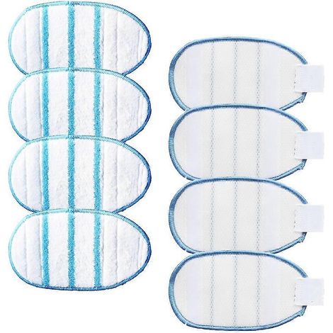 Tampons de rechange pour balais-serpillères vapeur SteaMitt compatibles FSH10SM et FSH10SMP, utilisés pour le nettoyage et le récurage. (1/5)