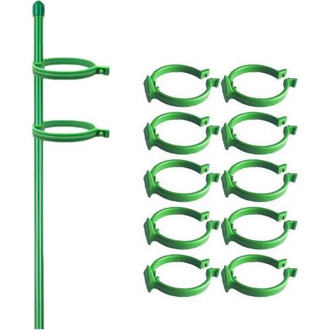Tuteurs pour Plantes 20 Pièces avecTuteur Plante, Tuteur Tomate Jardin,Orchidée,Monstera,Plante Grimpante Exterieur Interieur (1/4)
