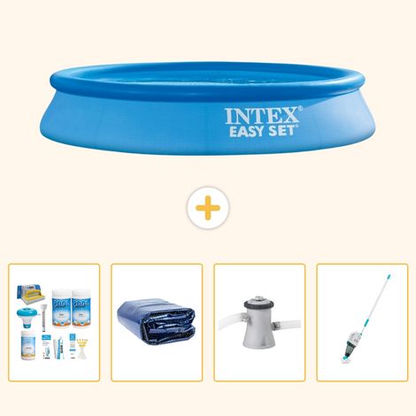 Intex Piscine Easy Set Ronde - 305x61 cm - 5-pièces S165 (1/5)