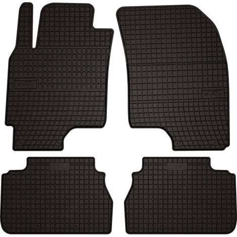 Alfombrillas de goma para Chevrolet Epica sedán (2006-2012) - negras, ajustables (1/5)