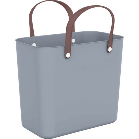 Rotho Einkaufskorb 25 L Albula misty blau Multibag Allzwecktasche Einkaufstasche