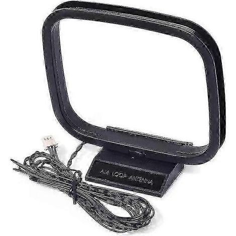 Antenne cadre AM/FM avec connecteur à 3 broches pour système audio récepteur Hi-Fi (1/5)