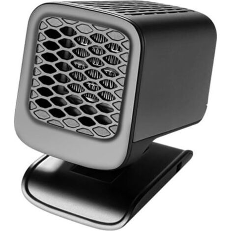 Dégivreur - Ventilateur - 120 W - Alimentation 12 V CC - Rotatif 360° - Pour Pare-brise Et Vitres Latérales De Voiture - 1 Pièce (1/5)