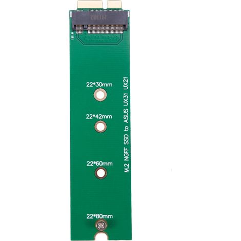 M.2 NGFF SSD auf 18-Pin-Adapterkarte für Zenbook UX31/UX21 SSD (1/5)