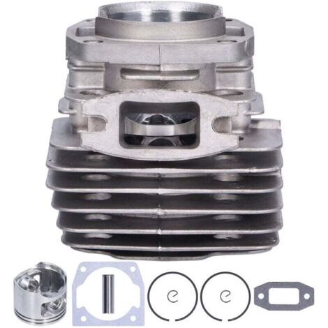 Kit de cilindro y pistón para motosierra de gasolina de 52 cc y 5200 rpm, piezas de repuesto de 45 mm.